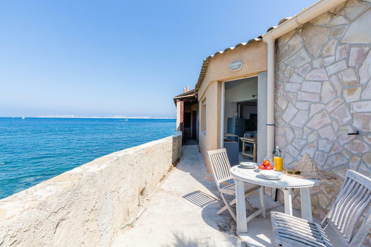 Le Grand Bleu- Superbe Maison Avec Terrasse Vue Sur Mer Marseilles Exterior foto